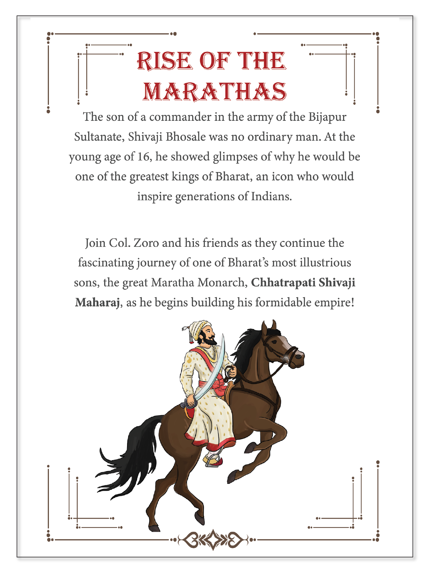 Detective Col. Zoro Book 9: Secret Trail of the Warrior King - Part 2