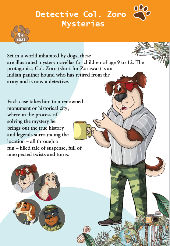 COMBO80: Detective Col. Zoro Mystery: Book 1 to 7