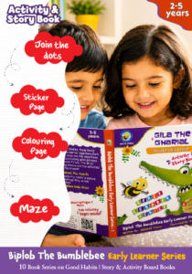 Biplob the Bumblebee Early Learner Series 1: Gila the Gharial Brushes His Teeth