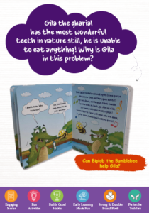 Biplob the Bumblebee Early Learner Series 1: Gila the Gharial Brushes His Teeth