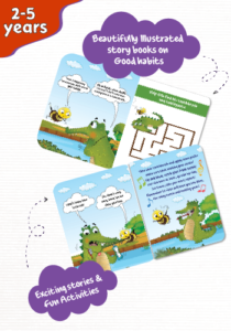Biplob the Bumblebee Early Learner Series 1: Gila the Gharial Brushes His Teeth