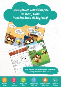 Biplob the Bumblebee Early Learner Series 5: Lucky the Owl Only Watches T.V.