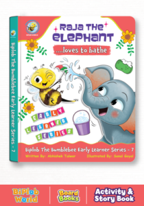 Biplob the Bumblebee Early Learner Series 7: Raja the Elephant Loves Bathing