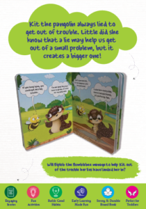 Biplob the Bumblebee Early Learner Series 9: Kit the Pangolin Who Never Lied