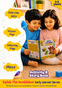 Biplob the Bumblebee Early Learner Series 10: Bala the Bear Who Loved Vegetables