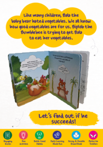 Biplob the Bumblebee Early Learner Series 10: Bala the Bear Who Loved Vegetables