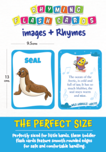 Biplob’s Rhyming Flashcards – Arctic Animals