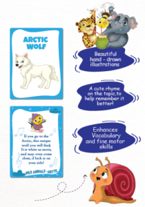 Biplob’s Rhyming Flashcards – Arctic Animals