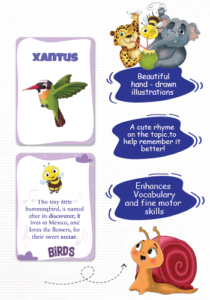 Biplob’s Rhyming Flashcards – A to Z Birds