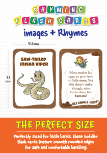 Biplob’s Rhyming Flashcards – Desert Animals