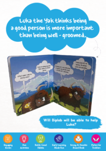 Biplob the Bumblebee Early Learner Series 6: Luka the Yak Is Well Groomed