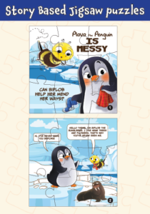Solve to Learn – Biplob and Plava Jigsaw Puzzle