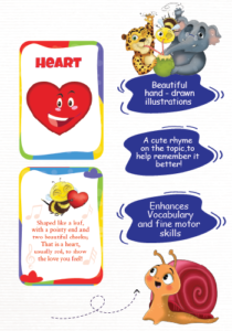 Biplob’s Rhyming Flashcards – Shapes & Colours