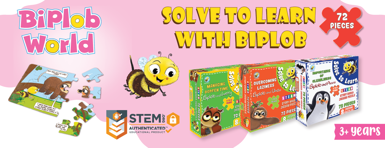 Solve to Learn – Biplob and Gila Jigsaw Puzzle