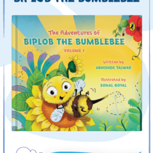 The Adventures of Biplob the Bumblebee Vol 1 sustainability story book for kids age 5–9 about pollination rainwater harvesting and natural farming