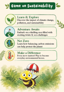 Net-Zero with Biplob: Waste Warriors  Adventure Board Game