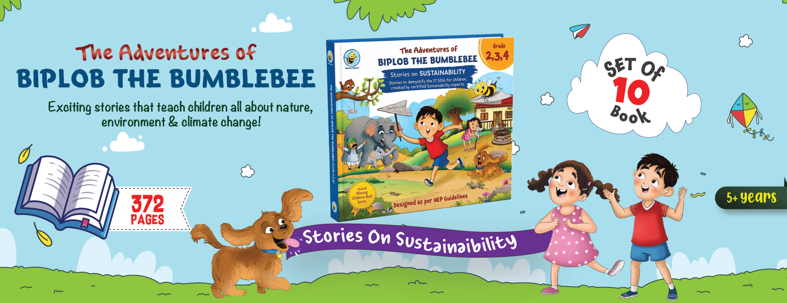 The Adventures of Biplob the Bumblebee – Books 1-10 Combined Edition