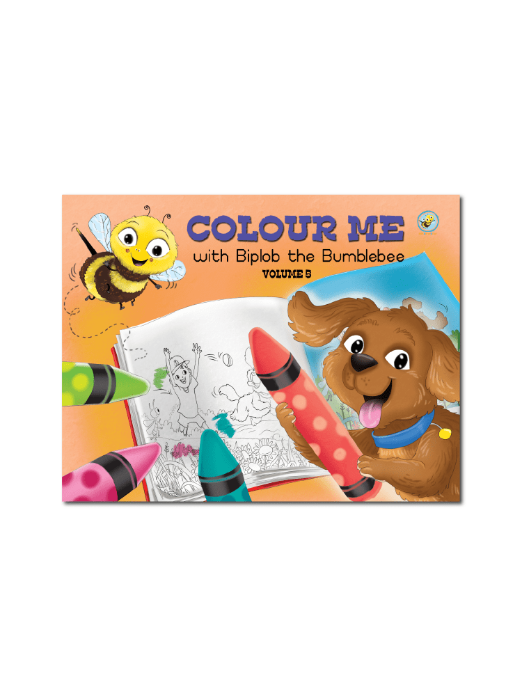Biplob Storybook and Colouring book for children - Volume 5
