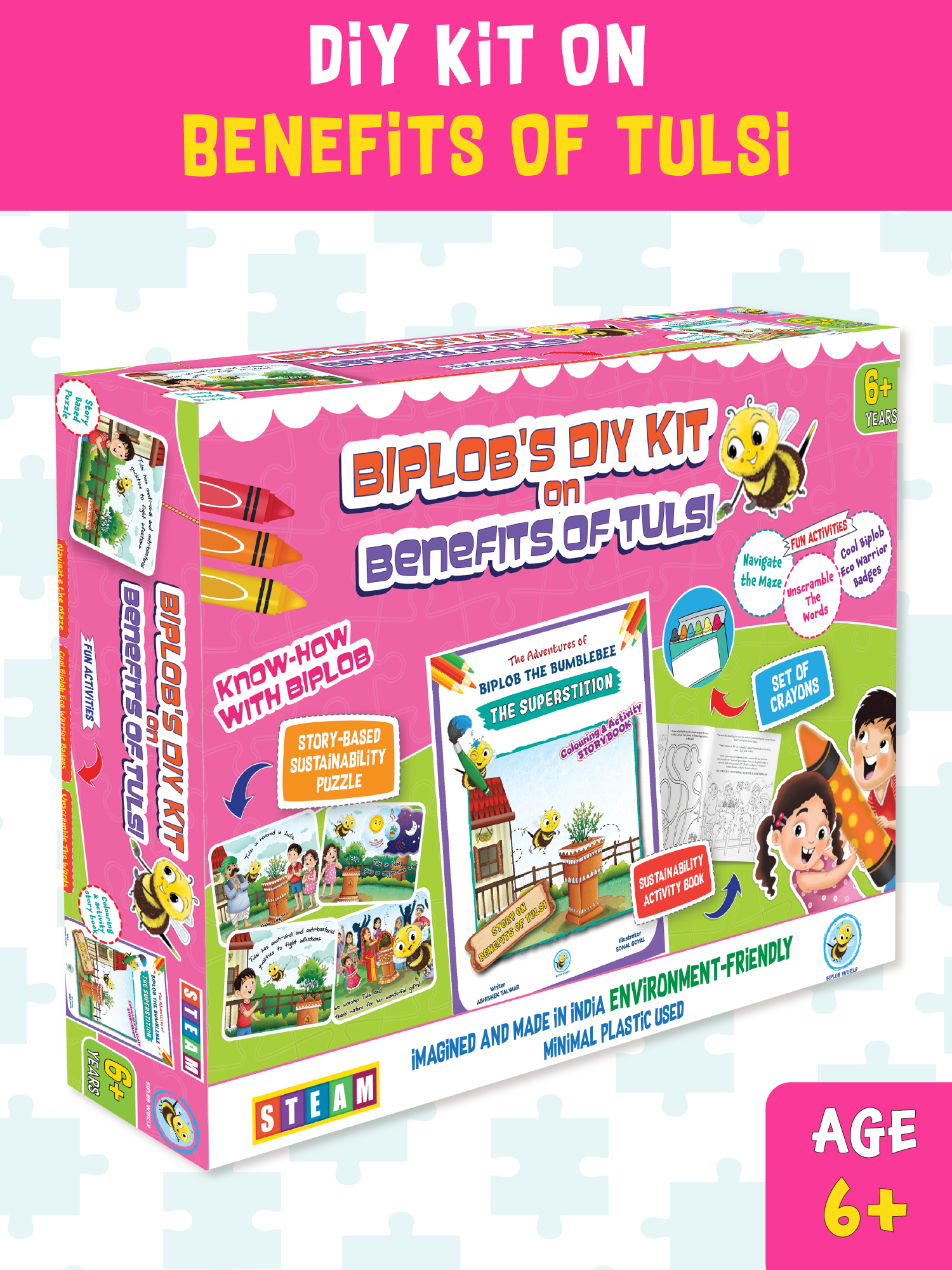 Biplob's DIY Kit on Benefits of Tulsi