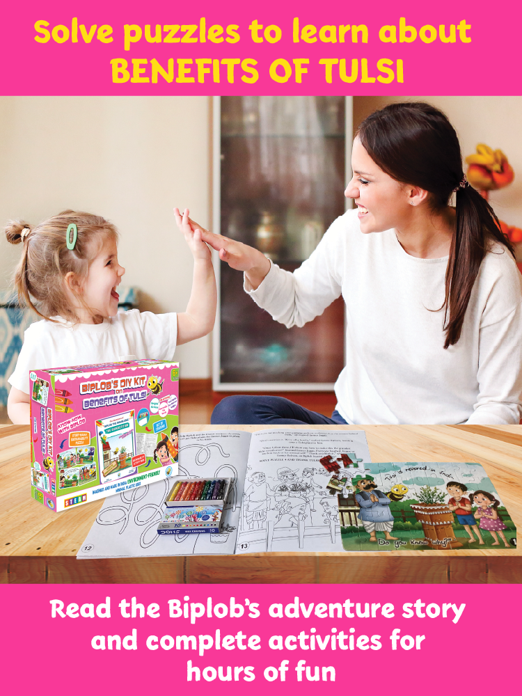 Biplob's DIY Kit on Benefits of Tulsi