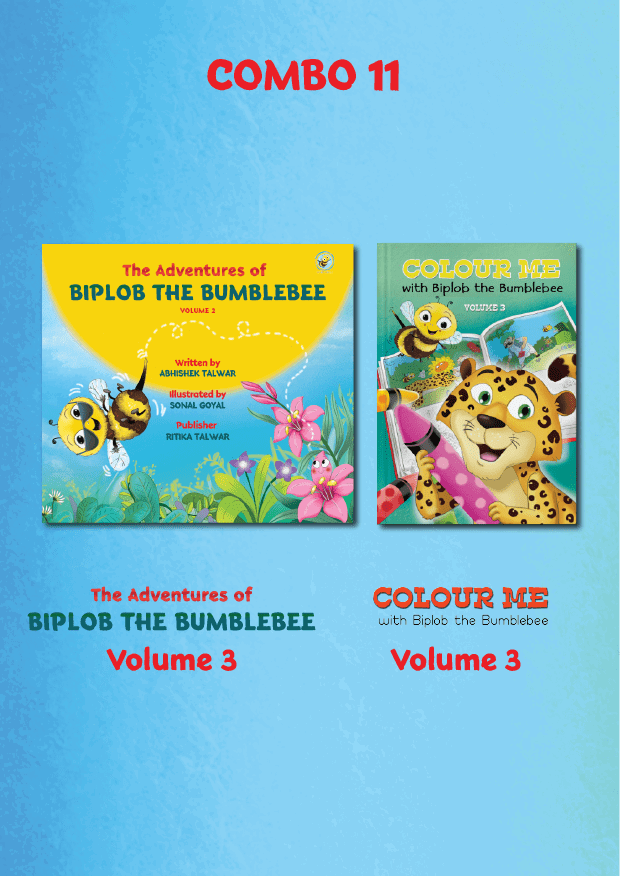 Biplob Storybook and Colouring book for children - Volume 3 - Biplobworld - biplobworld 