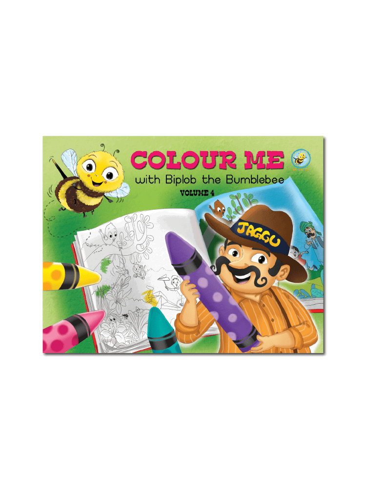 Biplob Storybook and Colouring book for children - Volume 4 - Biplobworld -  