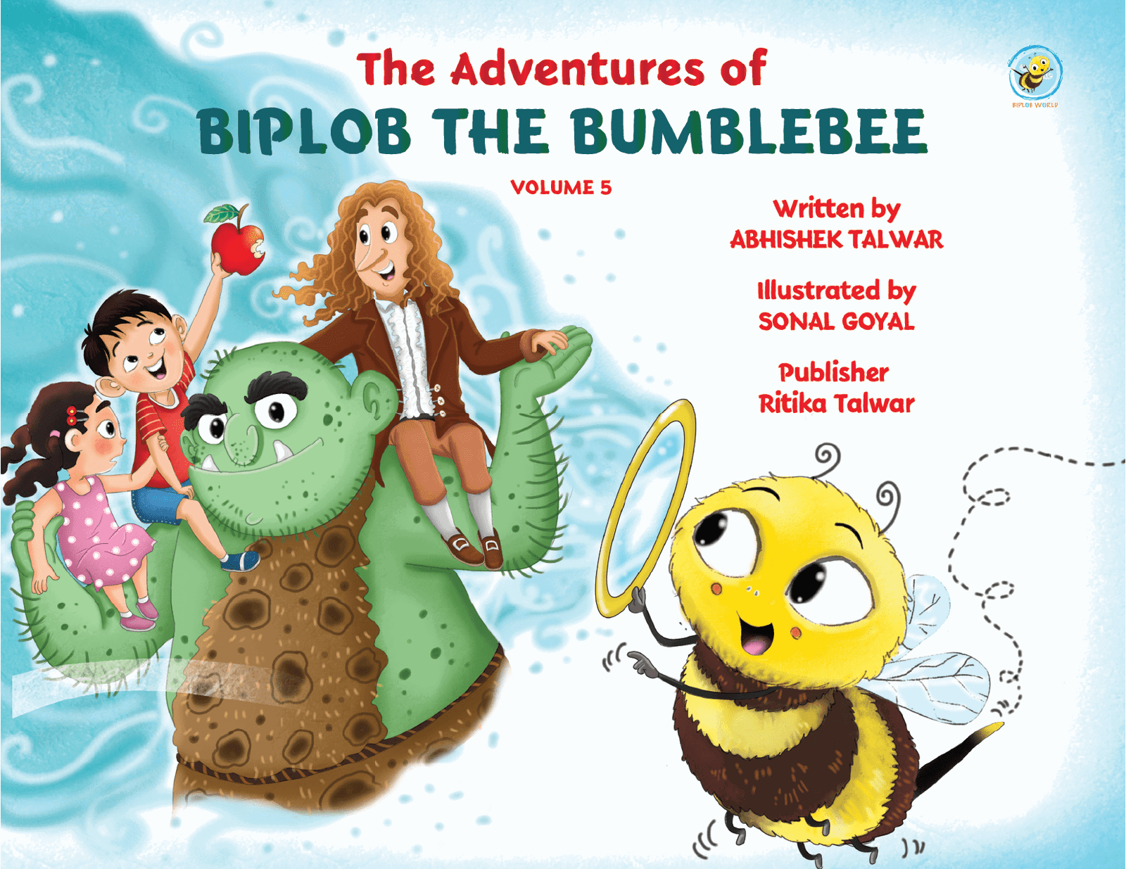 Biplob Storybook and Colouring book for children - Volume 5 - Biplobworld -  