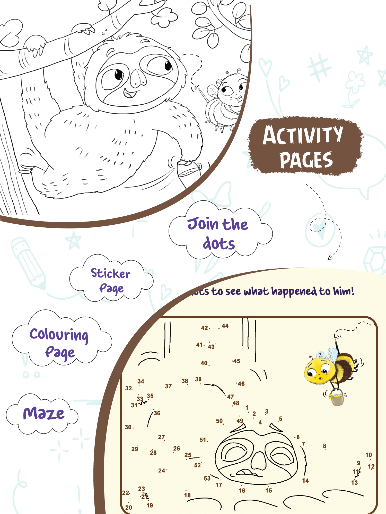 Biplob's Early Learner Series on Good Habits (Book 3) - Unau the Sloth is Never Lazy