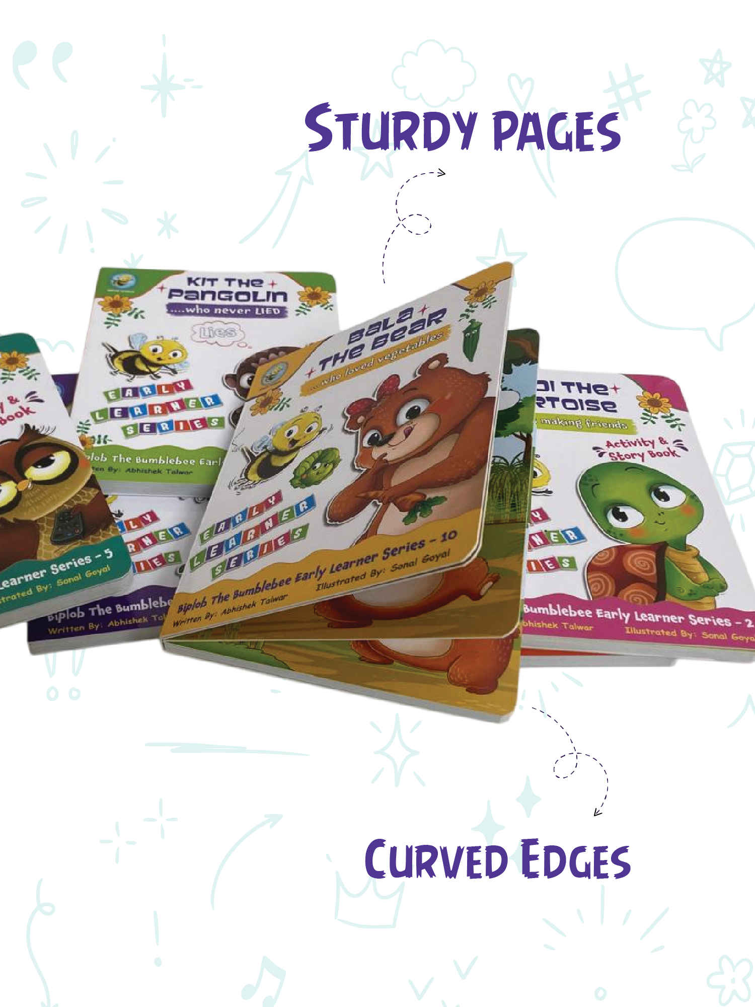 Biplob's Early Learner Series on Good Habits (Book 7) - Raja the Elephant loves to bathe