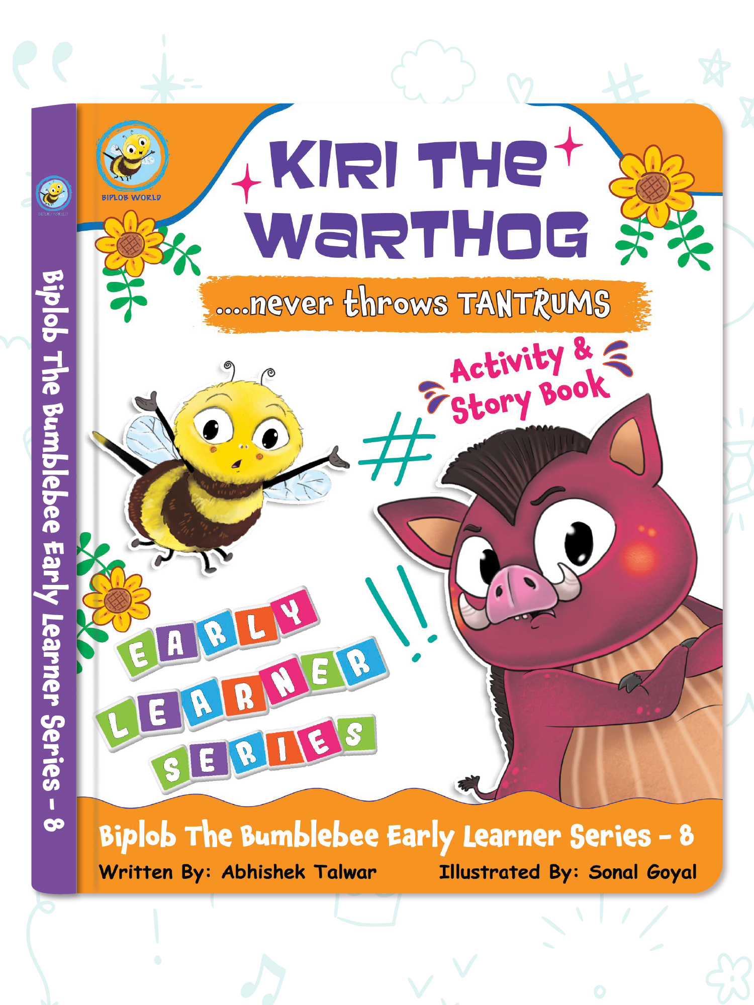 Biplob's Early Learner Series on Good Habits (Book 8) - Kiri the Warthog never throws tantrums