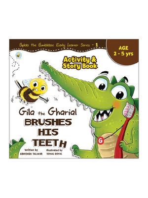 Book 1 - Gila the Gharial BRUSHES his teeth