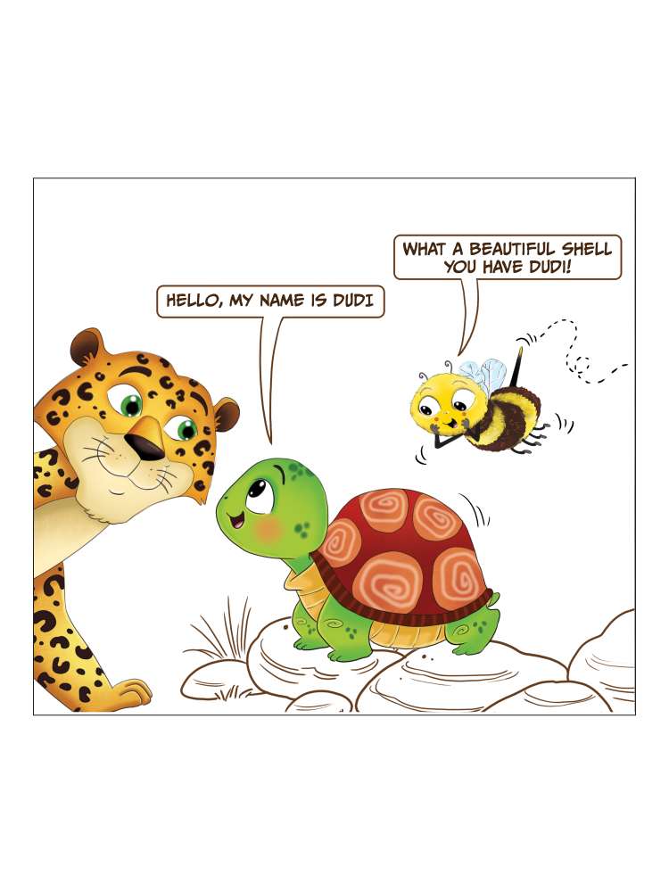 Book 2 - Dudi the SHY tortoise - Biplobworld -  