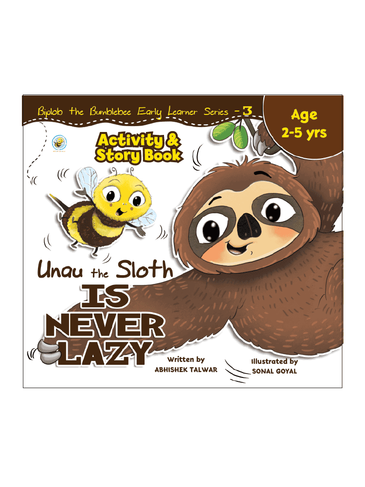 Book 3 - Unau the Sloth is never LAZY - Biplobworld - Biplob World 