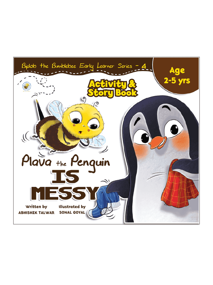 Book 4 - Plava the MESSY penguin - Biplobworld - Biplob World 