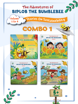 COMBO1: Adventures of Biplob the Bumblebee - Volume 1 to 4