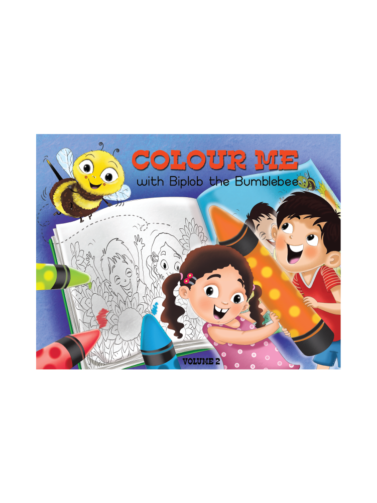 COMBO4: Colour me with Biplob - Volume 1 to 7 - Biplobworld