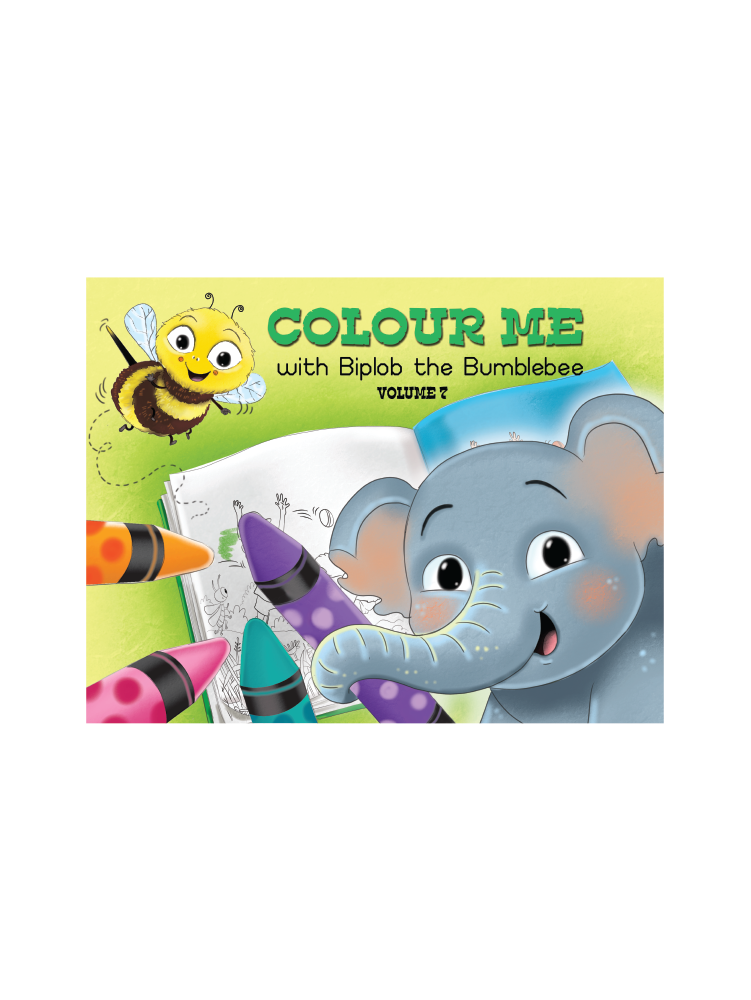 COMBO4: Colour me with Biplob - Volume 1 to 7 - Biplobworld