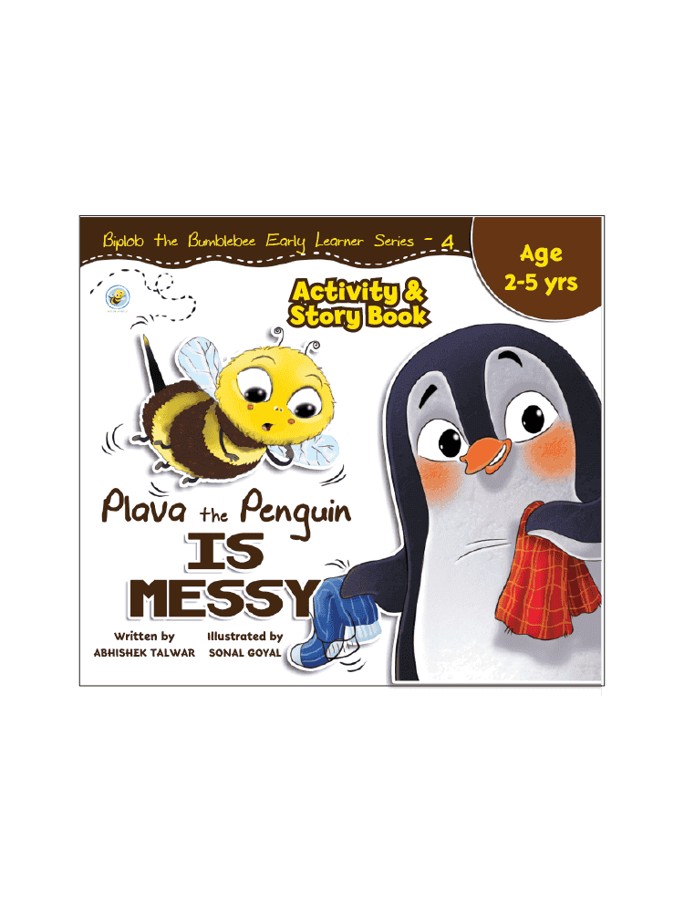 COMBO66: Biplob the Bumblebee Early Learner Book 1 to 5 + Biplob Premium Flashcards 1 to 4 - Biplobworld