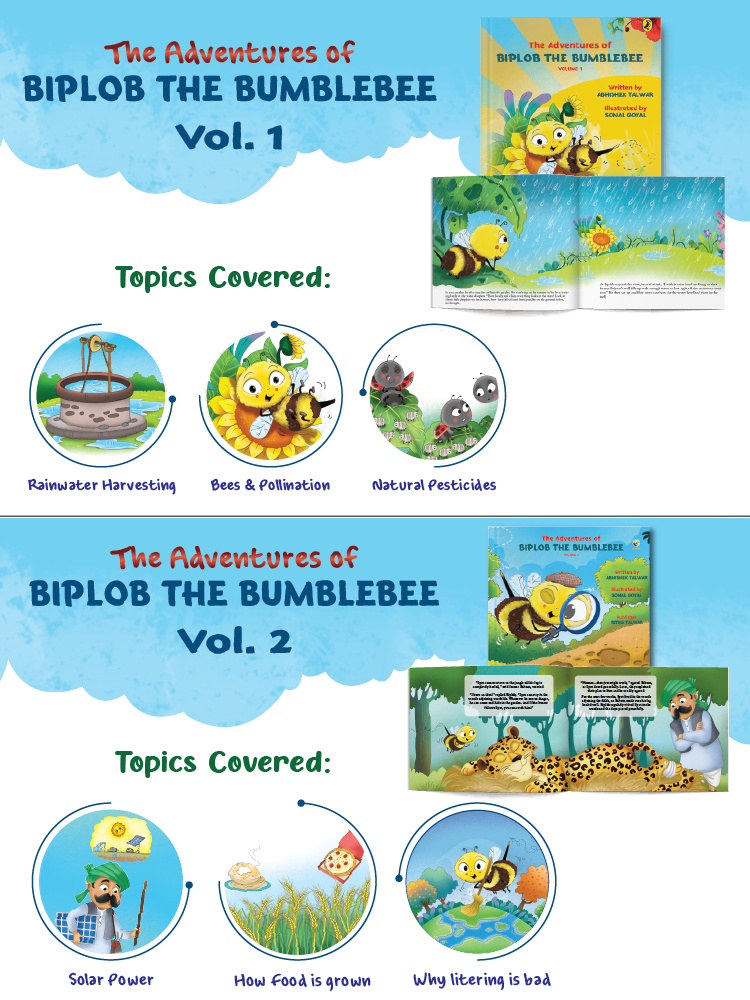 COMBO68: Adventures of Biplob the Bumblebee: Volume 1 to 5