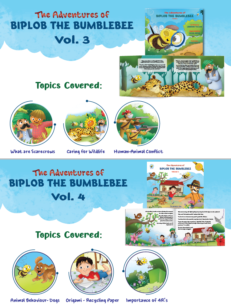 COMBO68: Adventures of Biplob the Bumblebee: Volume 1 to 5