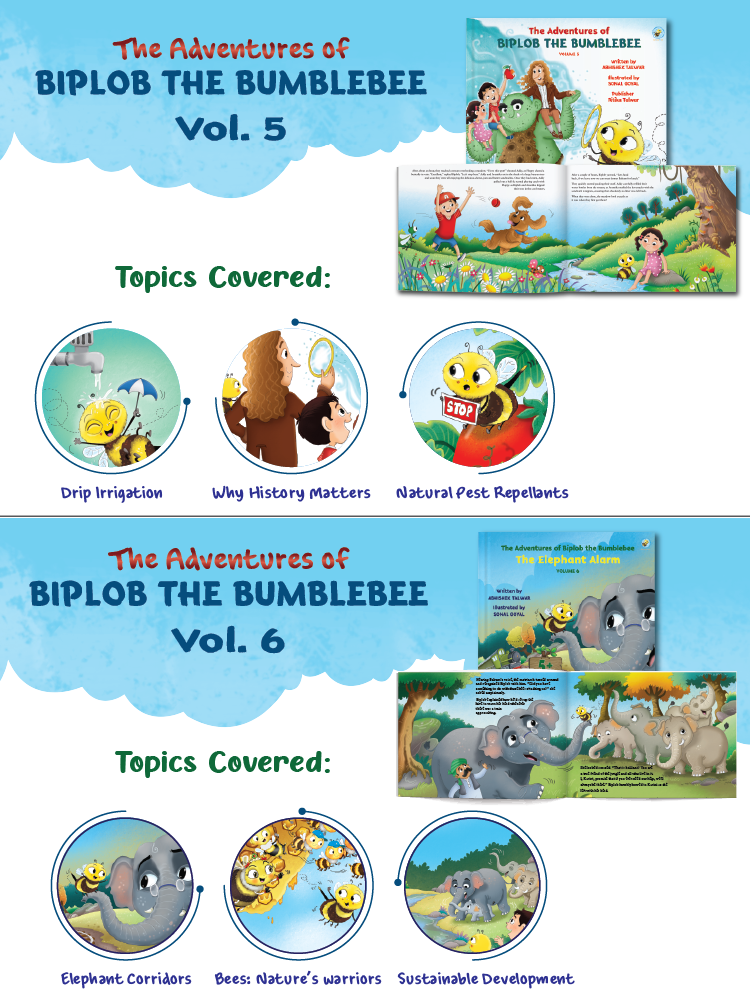 COMBO70: Adventures of Biplob the Bumblebee: Volume 1 to 10