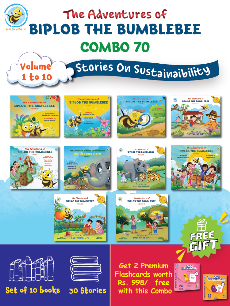 COMBO70: Adventures of Biplob the Bumblebee: Volume 1 to 10 - Biplobworld