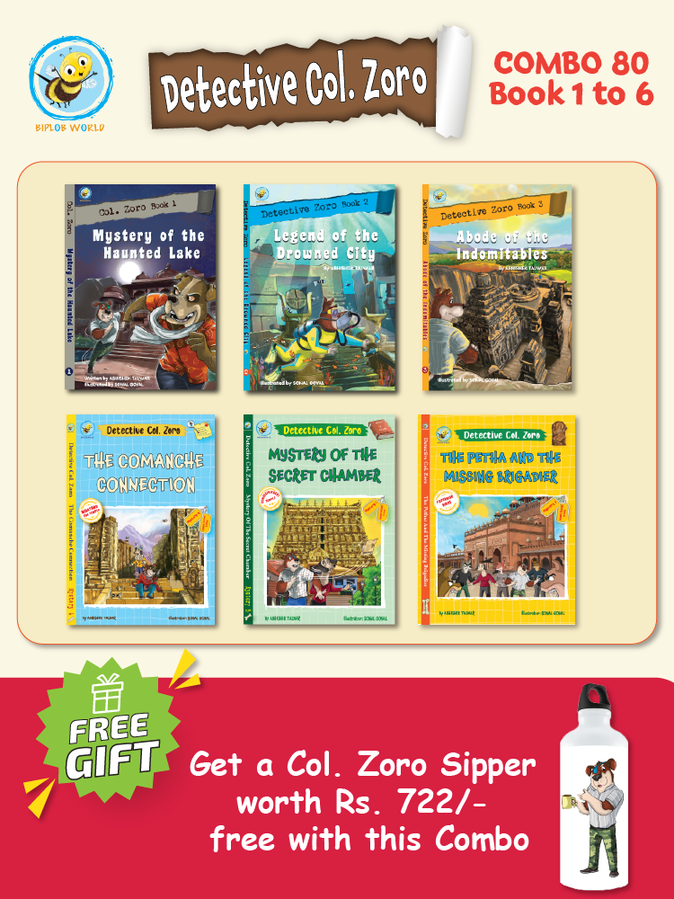 COMBO80: Detective Col. Zoro Mystery: Book 1 to 6 - Biplobworld