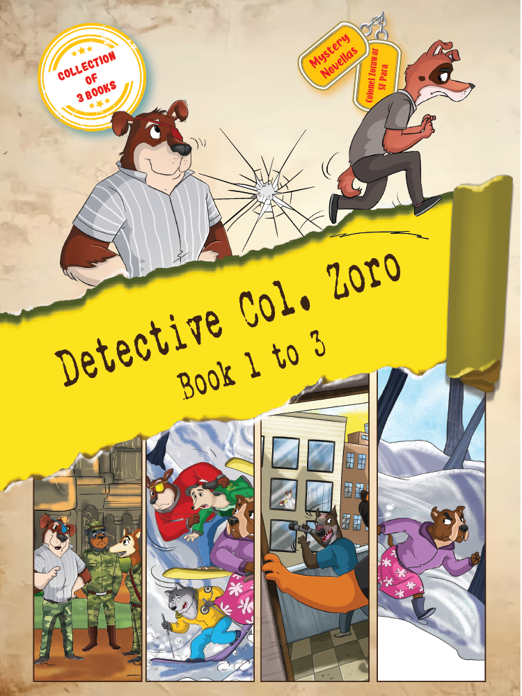 COMBO81: Detective Col. Zoro Mystery: Book 1 to 3