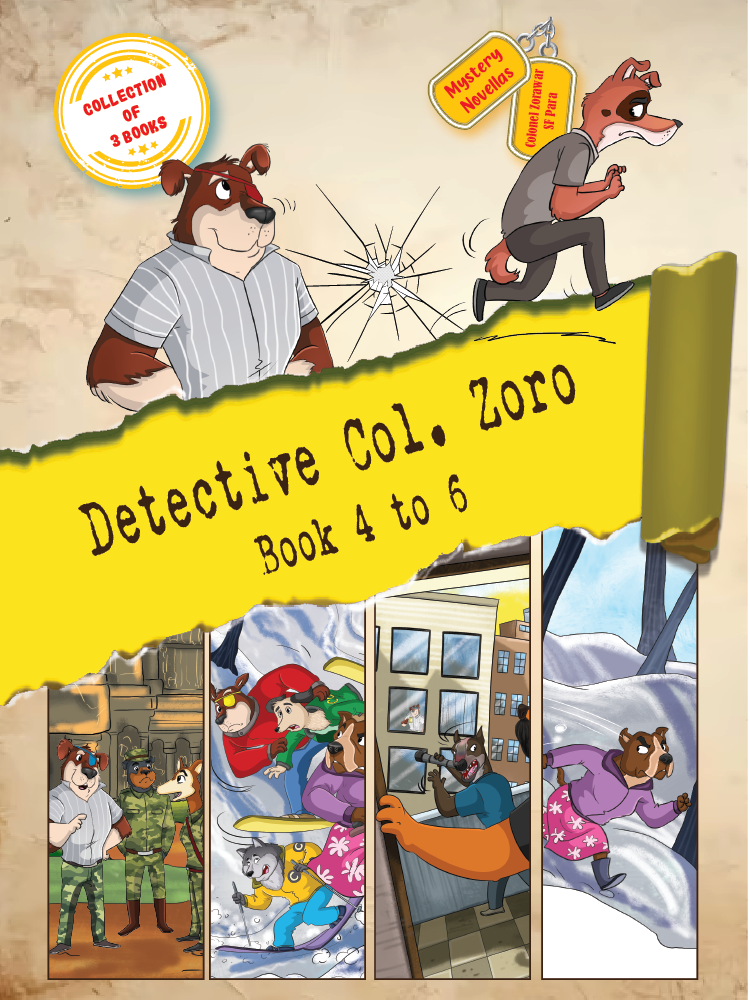 COMBO82: Detective Col. Zoro Mystery: Book 4 to 6