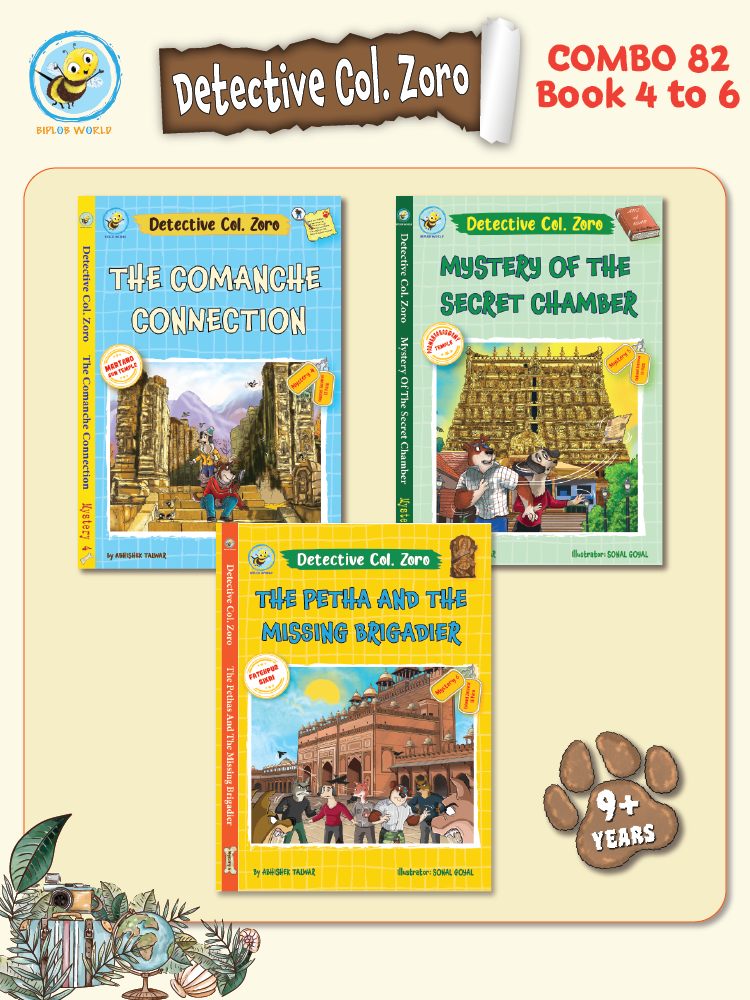 COMBO82: Detective Col. Zoro Mystery: Book 4 to 6 - Biplobworld