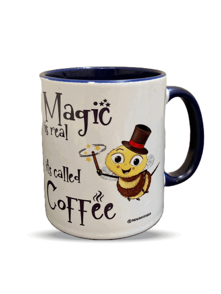 Coffee Mug Blue (CMBMRCCB) - Biplobworld - Biplob World 