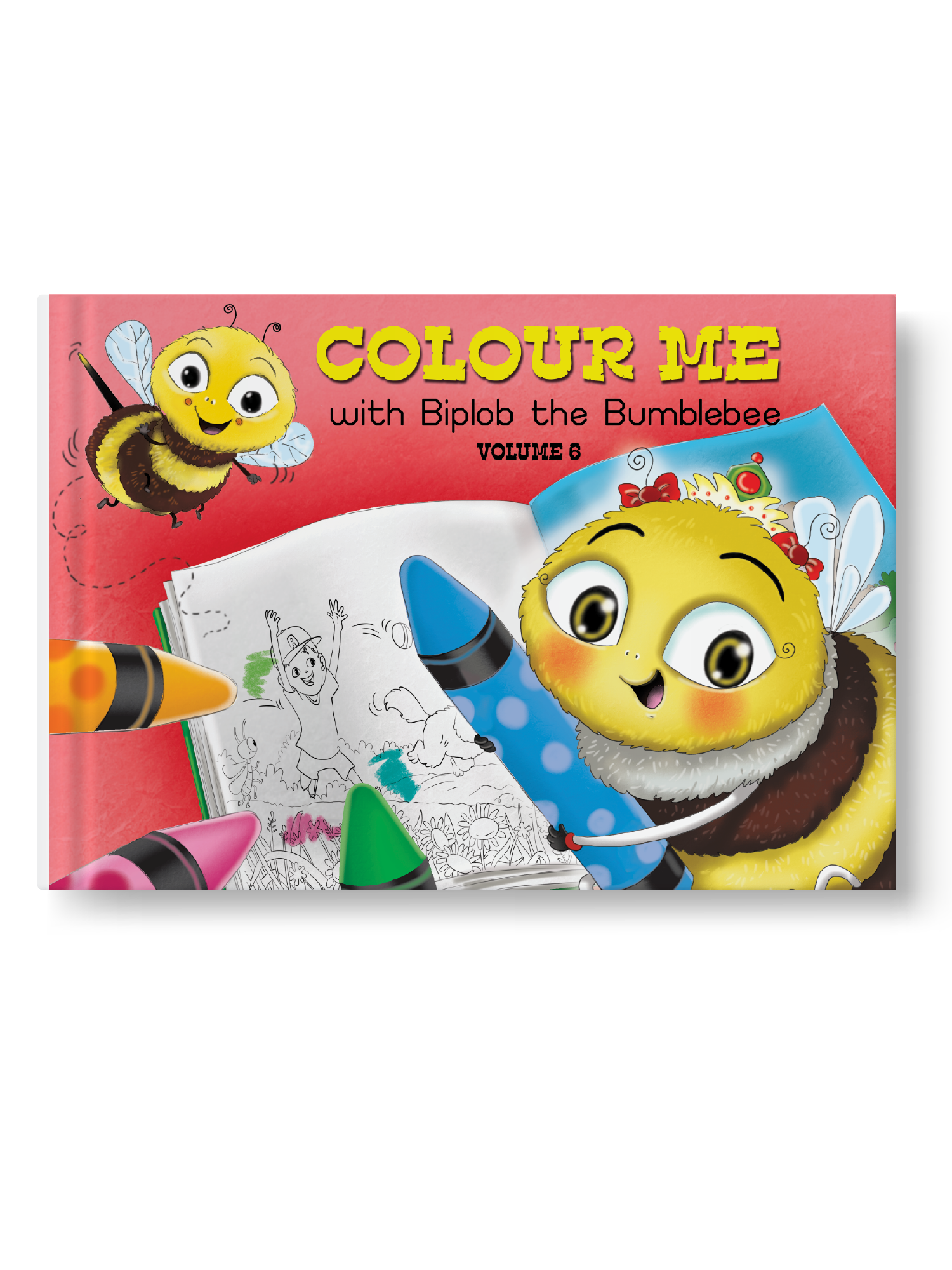 COMBO12: Biplob Colouring Books 1 to 7 + 5 Jigsaw Puzzles