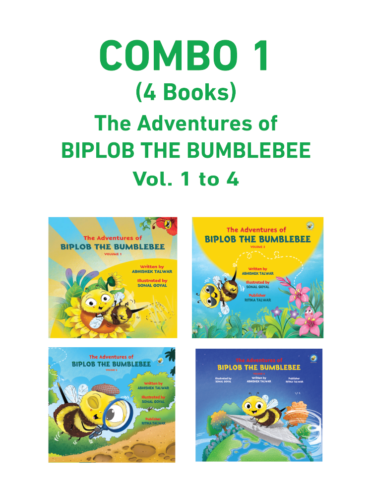 COMBO1: Adventures of Biplob the Bumblebee - Volume 1 to 4
