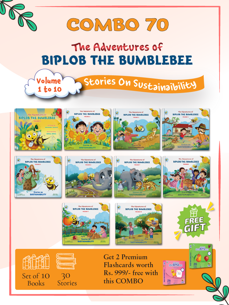 COMBO70: Adventures of Biplob the Bumblebee: Volume 1 to 10